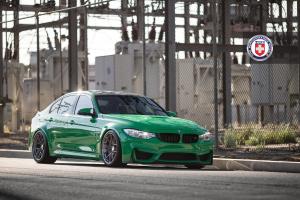 BMW M3 Sedan on HRE Wheels (HRE R101) 2015 года